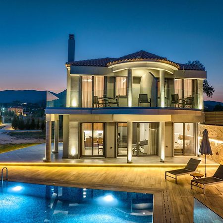 Violet Beach Front Private Villa Лаганас Екстер'єр фото